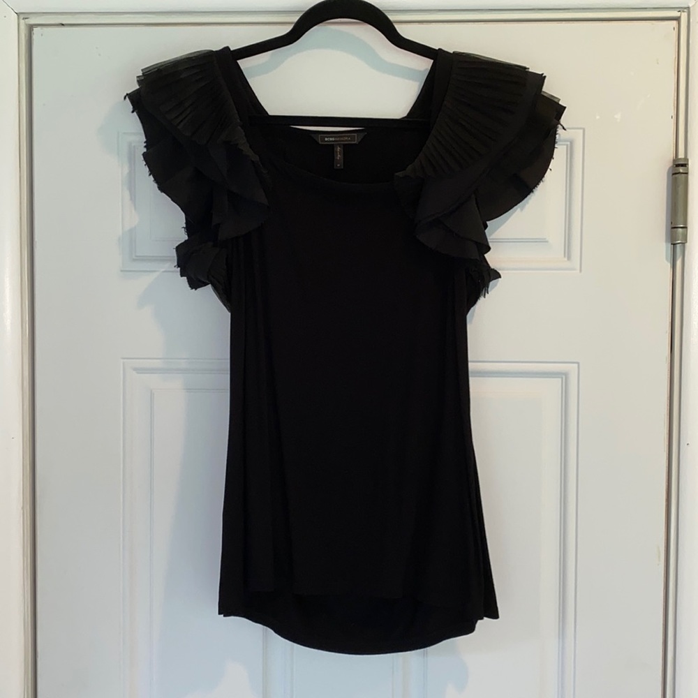 BCBG Ruffle Top